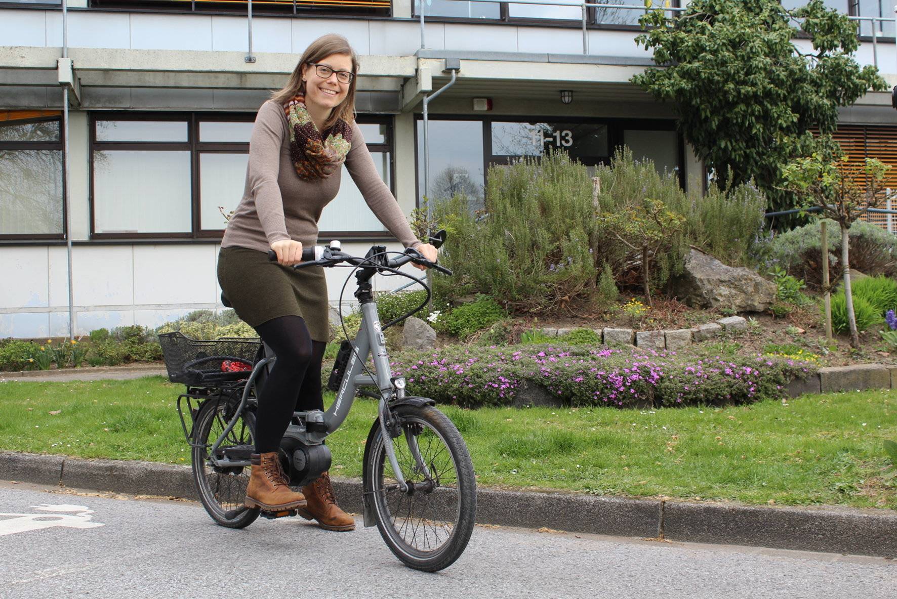 Kilometersammeln auf dem Fahrrad für den Klimaschutz