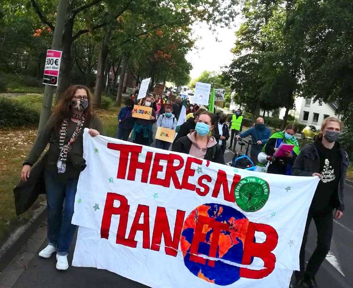 Demo für den Klimaschutz