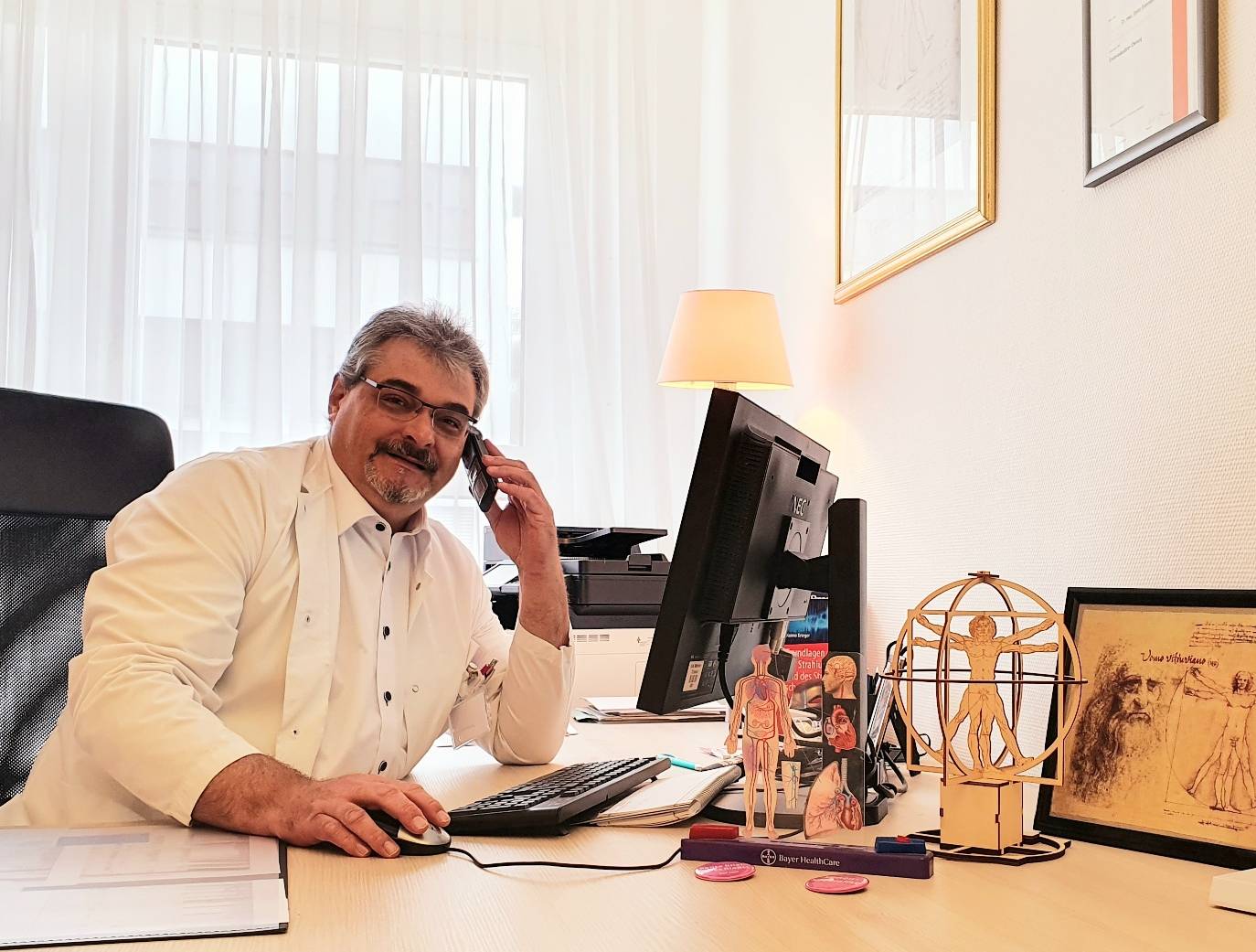  Chefarzt Dr. med. Guido Eickmann, Leitung der Gefäßchirurgie im EVK Mettmann. 
