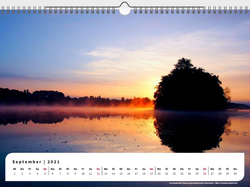Der Unterbacher Fotokalender ist ab sofort