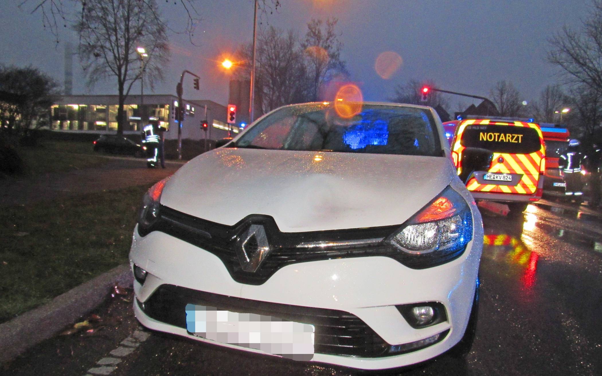 Schwerer Verkehrsunfall in Erkrath