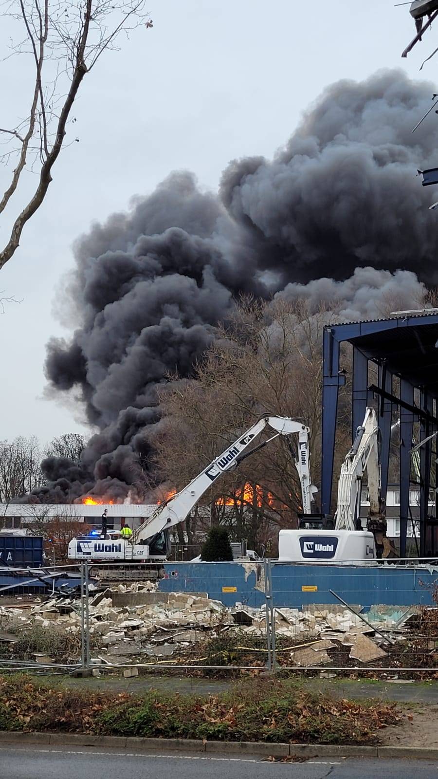 Großbrand in Hochdahl
